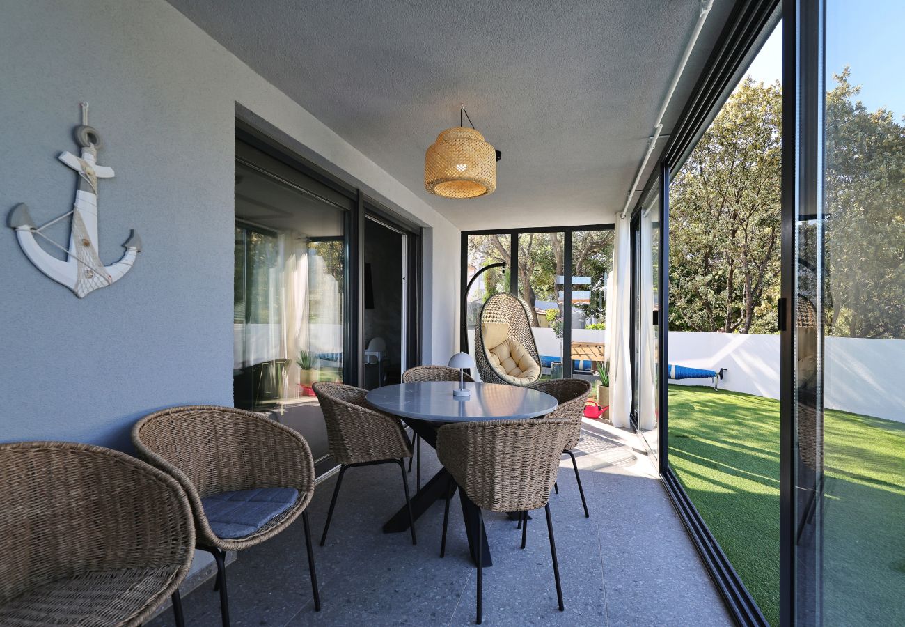 Ferienwohnung in Nin - Ferienwohnung RoBell mit Privatpool