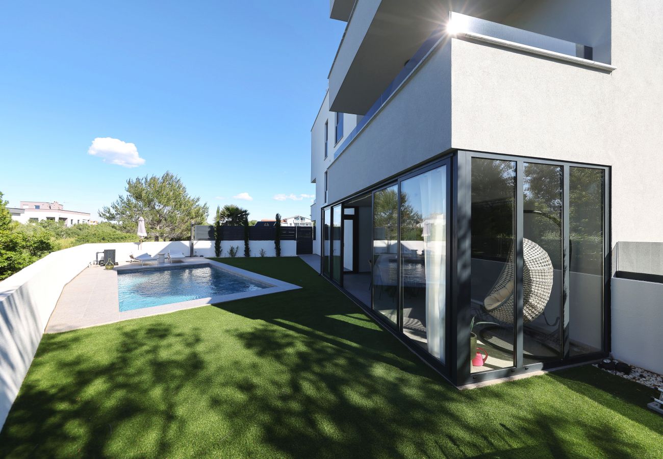 Ferienwohnung in Nin - Ferienwohnung RoBell mit Privatpool