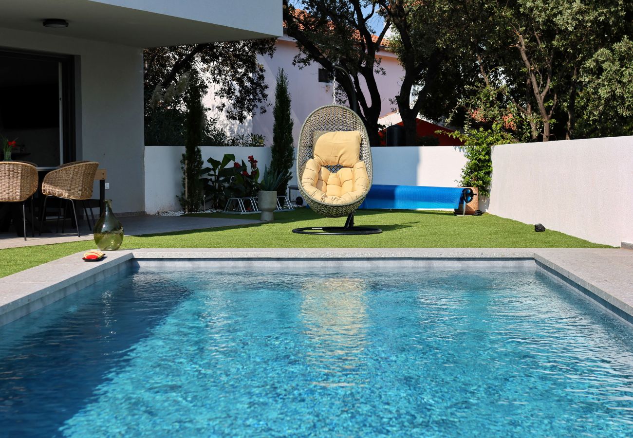 Ferienwohnung in Nin - Ferienwohnung RoBell mit Privatpool