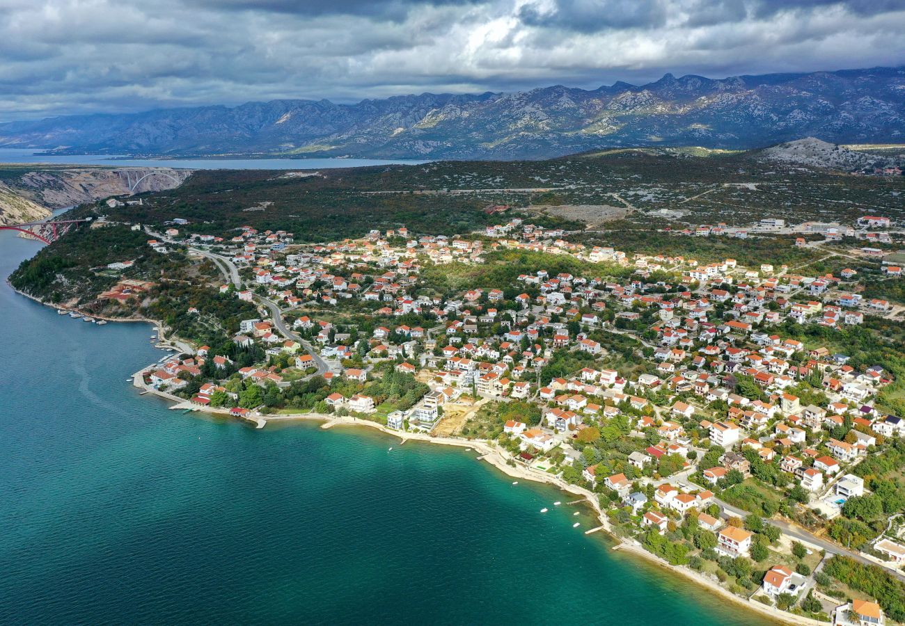 Ferienwohnung in Maslenica - Ferienwohnung Simaruna mit Meerblick