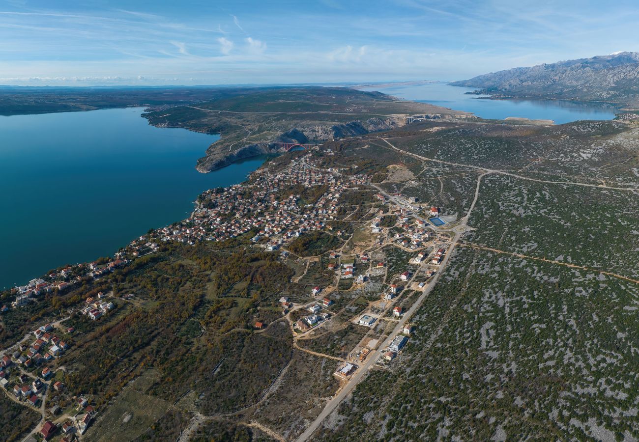 Ferienwohnung in Maslenica - Ferienwohnung Kala mit beheiztem Privatpool
