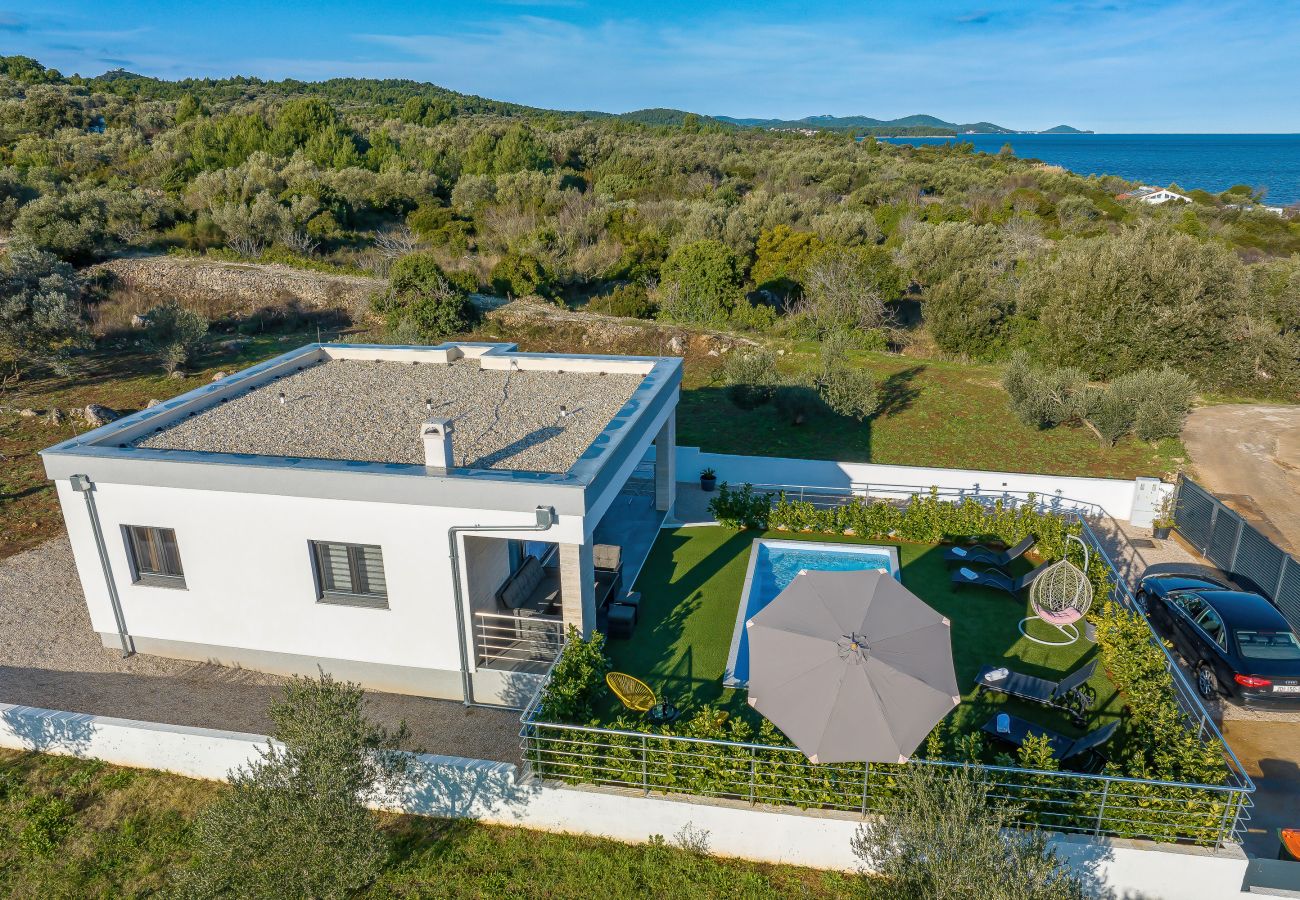 Ferienhaus in Dobropoljana - Ferienhaus Orchid Stay mit Pool