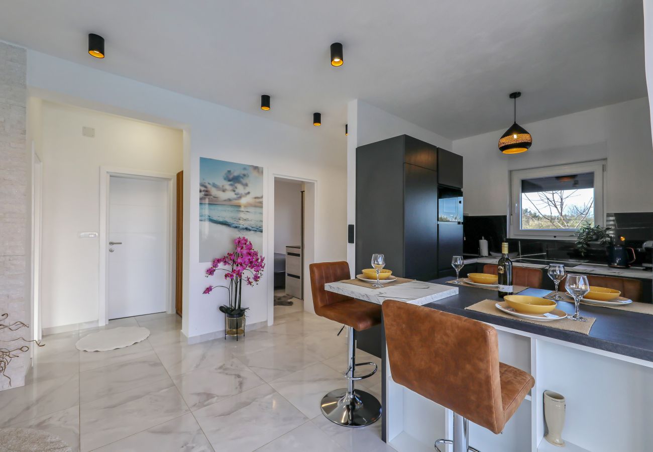 Ferienhaus in Dobropoljana - Ferienhaus Orchid Stay mit Pool