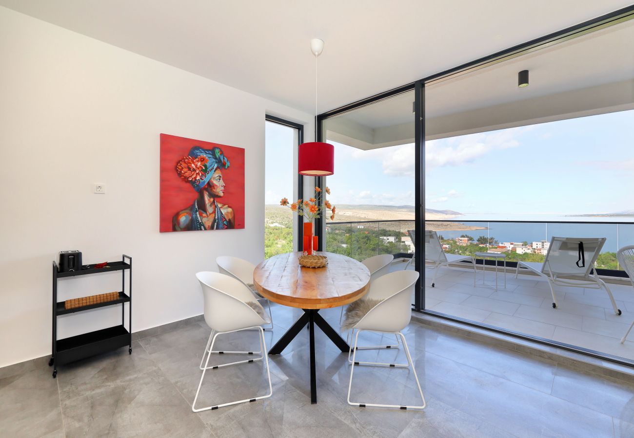 Ferienwohnung in Rovanjska - Ferienwohnung Seaview mit Meerblick