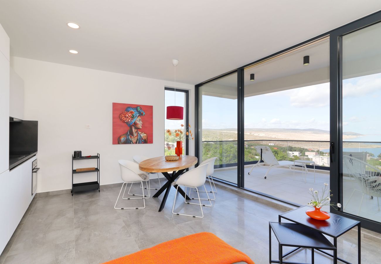 Ferienwohnung in Rovanjska - Ferienwohnung Seaview mit Meerblick