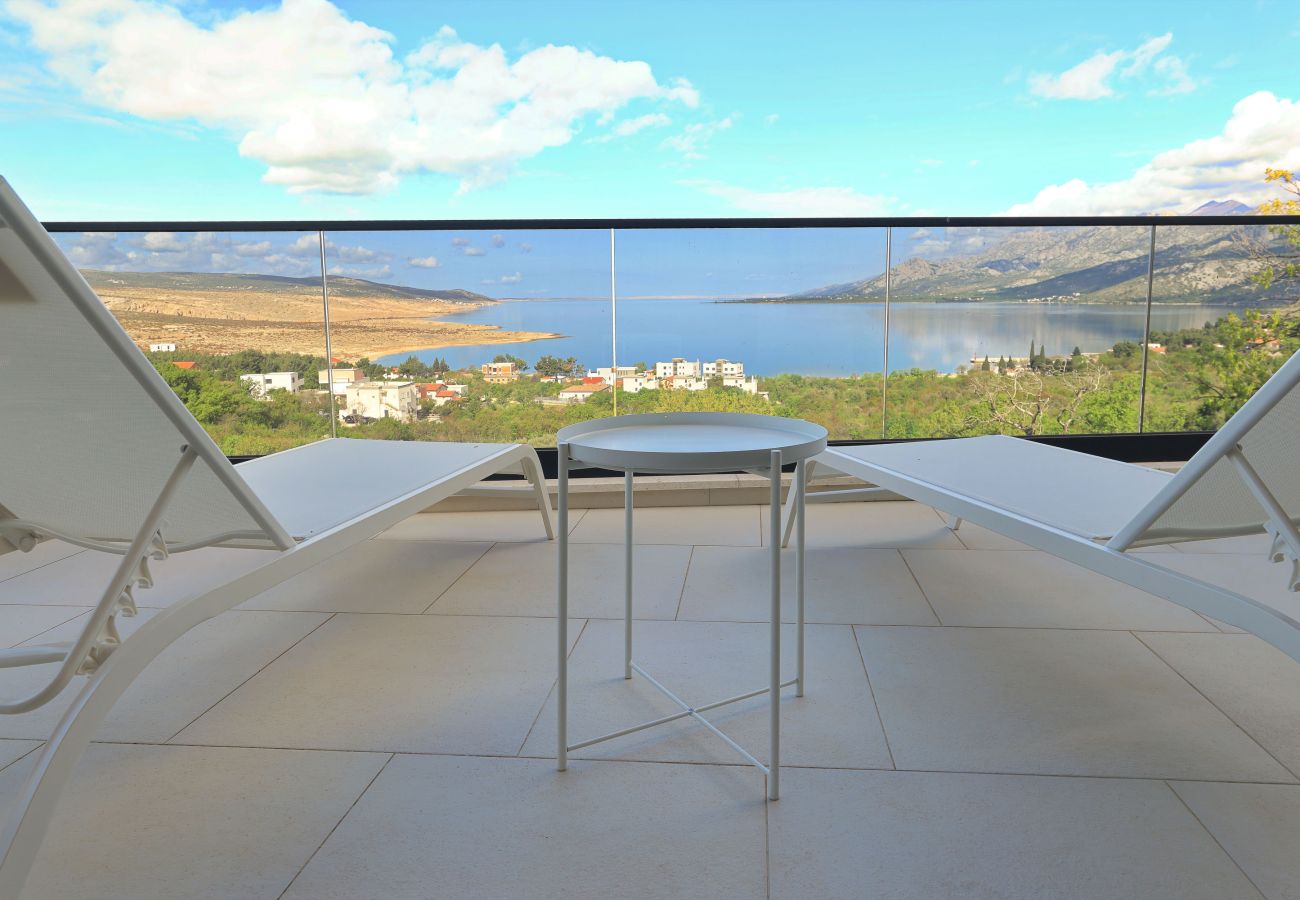 Ferienwohnung in Rovanjska - Ferienwohnung Seaview mit Meerblick