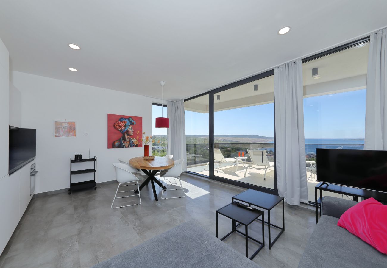 Ferienwohnung in Rovanjska - Ferienwohnung Seaview mit Meerblick