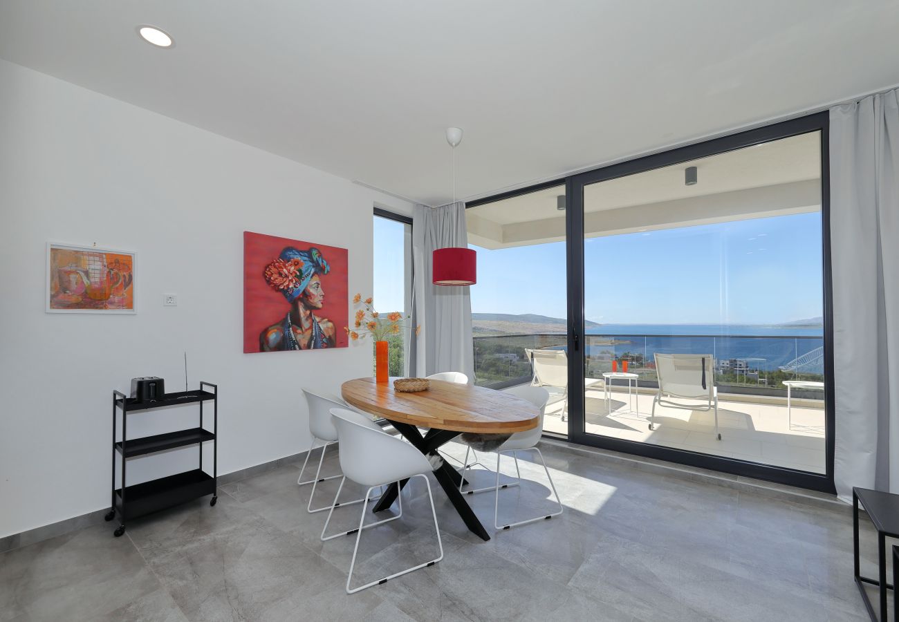 Ferienwohnung in Rovanjska - Ferienwohnung Seaview mit Meerblick