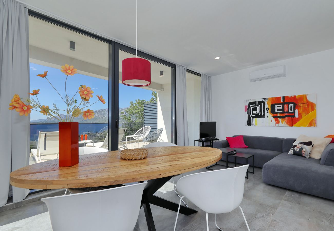 Ferienwohnung in Rovanjska - Ferienwohnung Seaview mit Meerblick