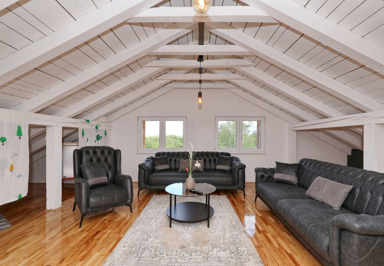 Ferienhaus in Lovinac - Ferienhaus Demare mit beheiztem Pool