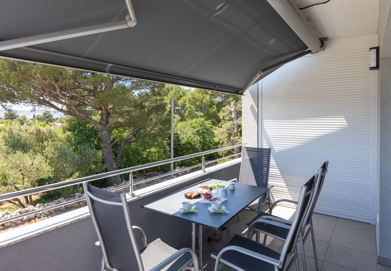 Ferienwohnung in Starigrad - Ferienwohnung Sea & Stone No.3 mit Balkon