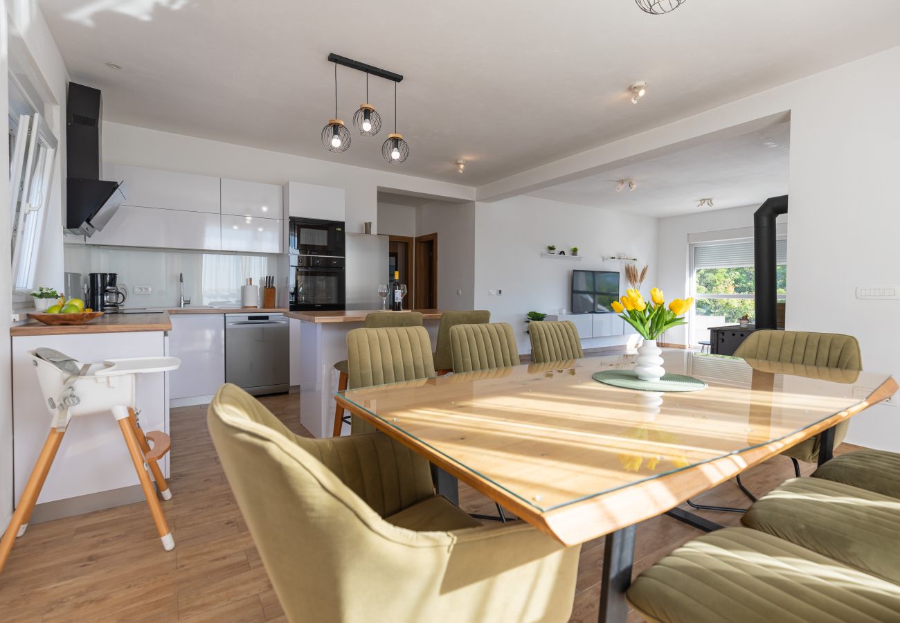 Ferienwohnung in Rovanjska - Ferienwohnung Temida mit Meerblick