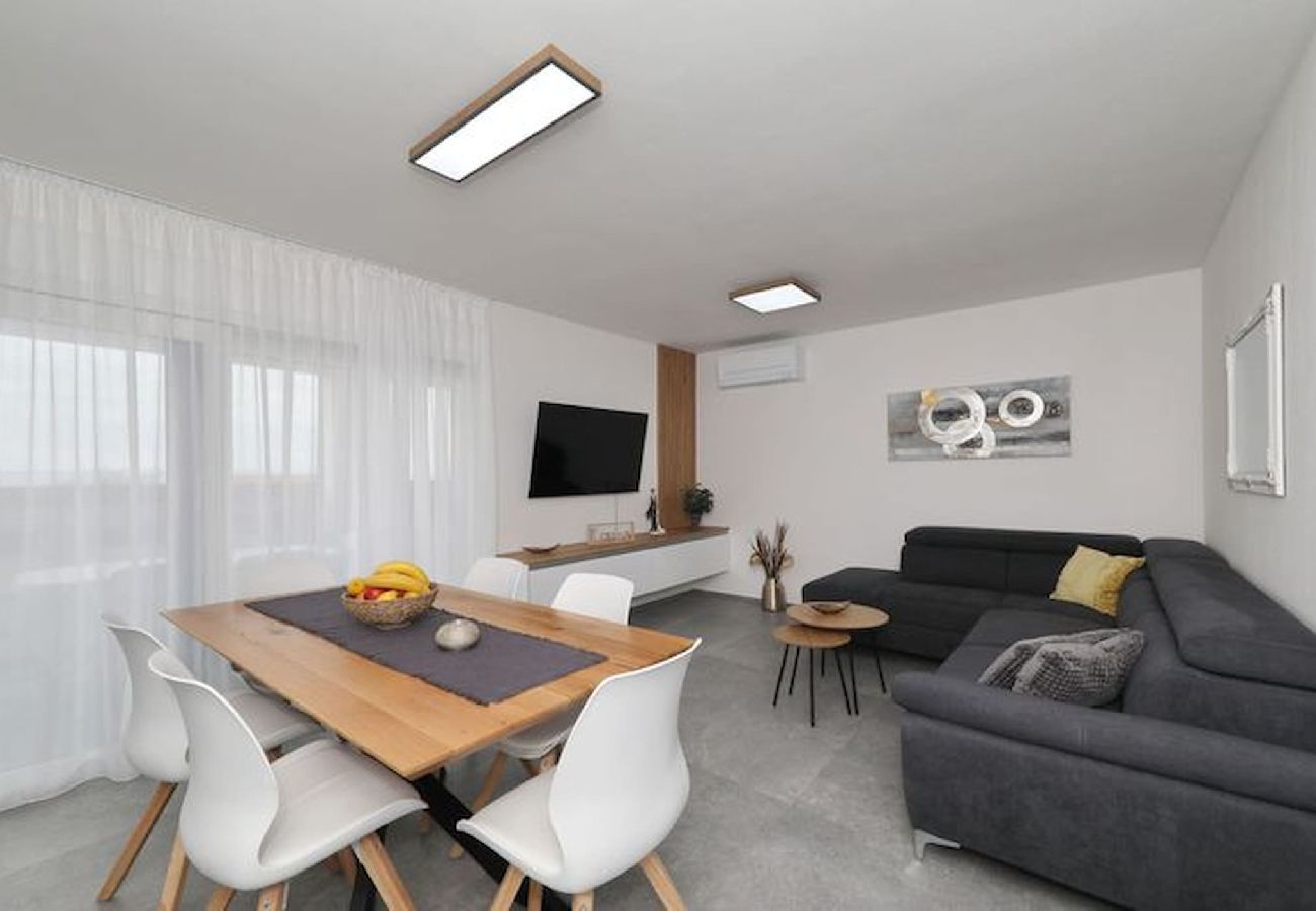 Ferienwohnung in Vir - Ferienwohnung Cicak No 2 mit Meerblick