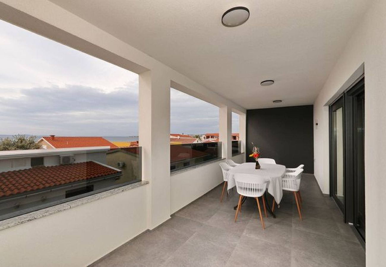 Ferienwohnung in Vir - Ferienwohnung Cicak No 2 mit Meerblick