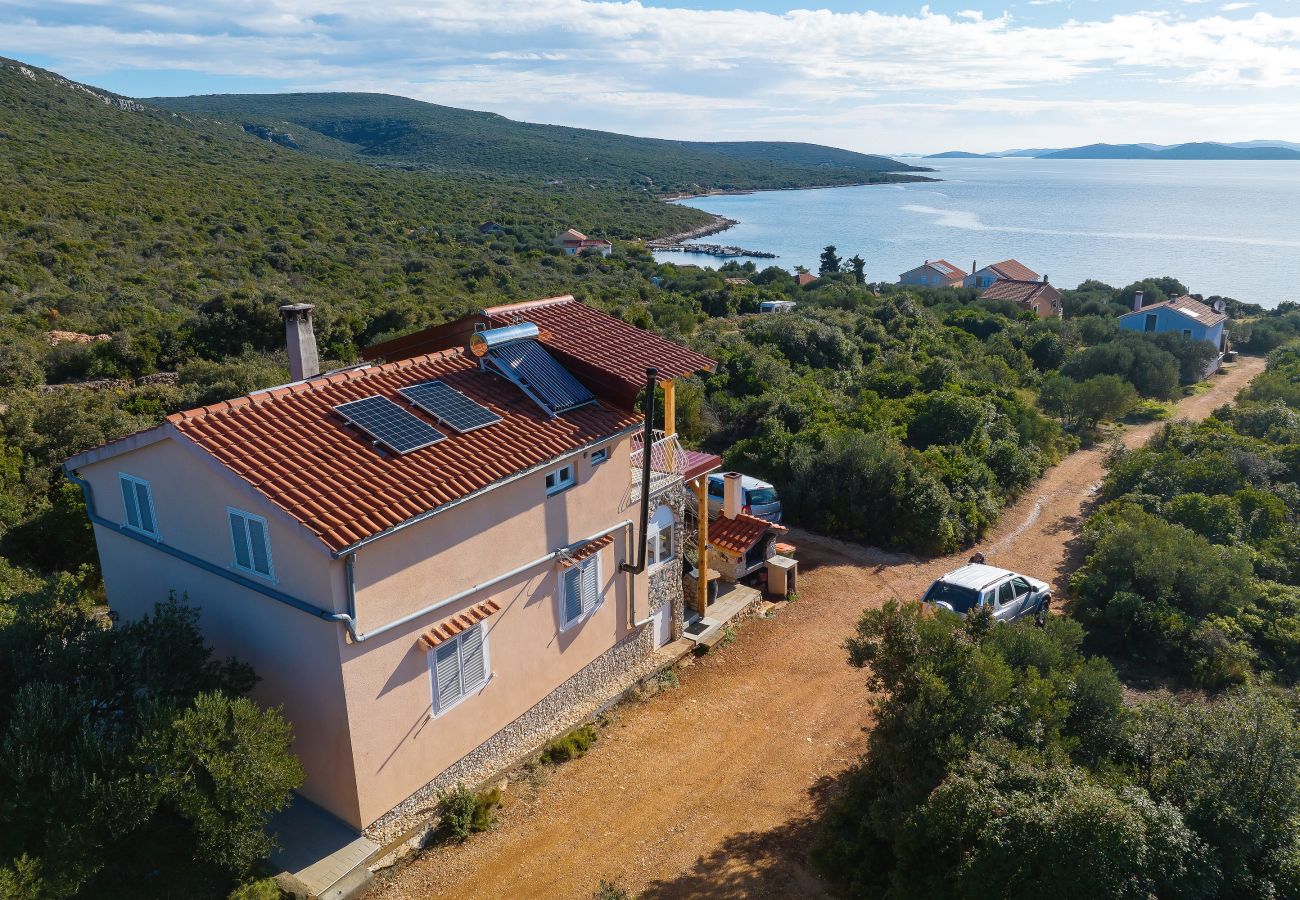 Ferienhaus in Dobropoljana - Ferienhaus Despoja nahe Naturstrand