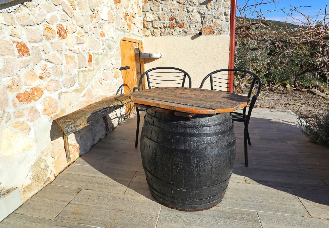 Ferienhaus in Dobropoljana - Ferienhaus Despoja nahe Naturstrand