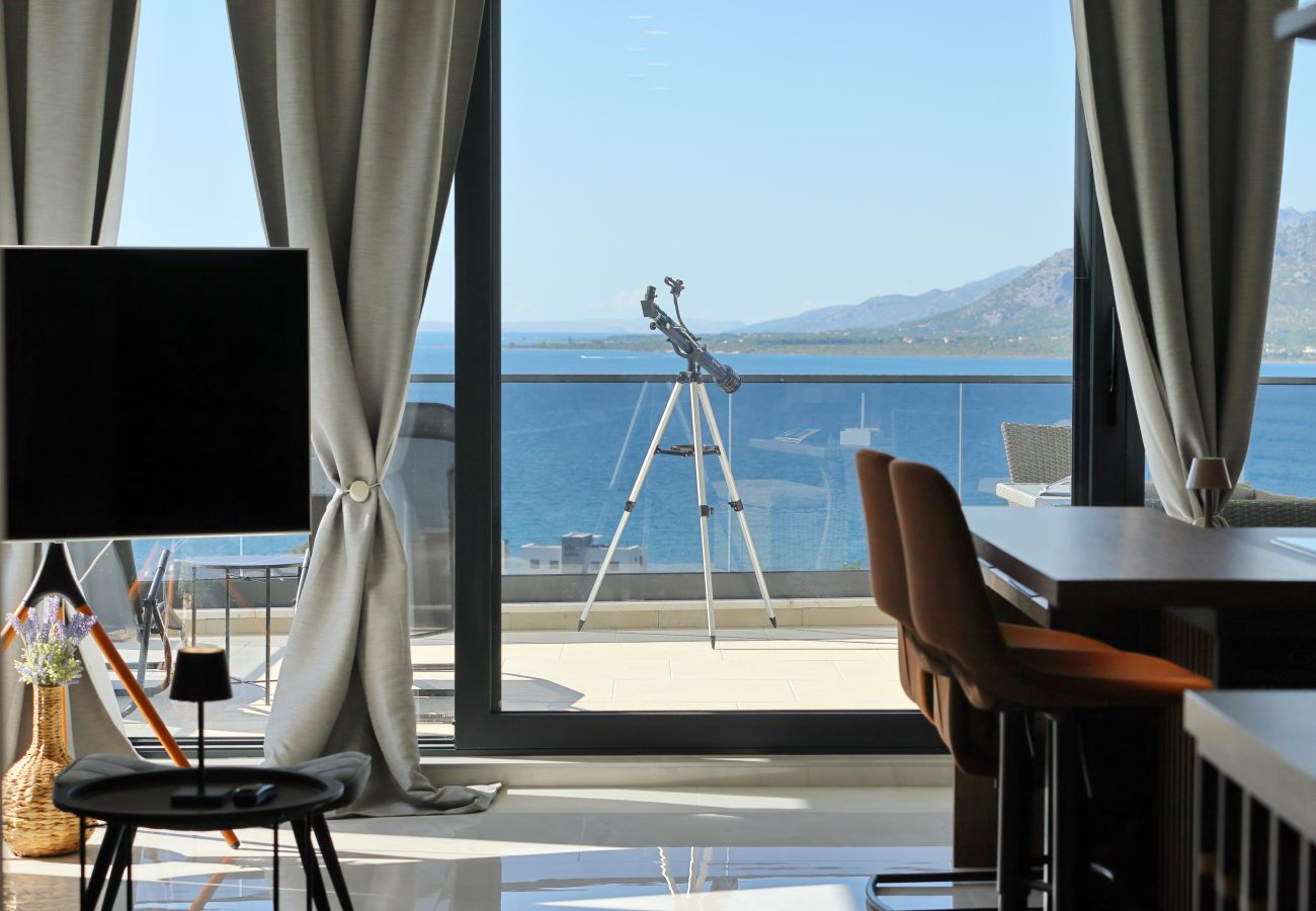Ferienwohnung in Rovanjska - Ferienwohnung Bay View mit Privatpool