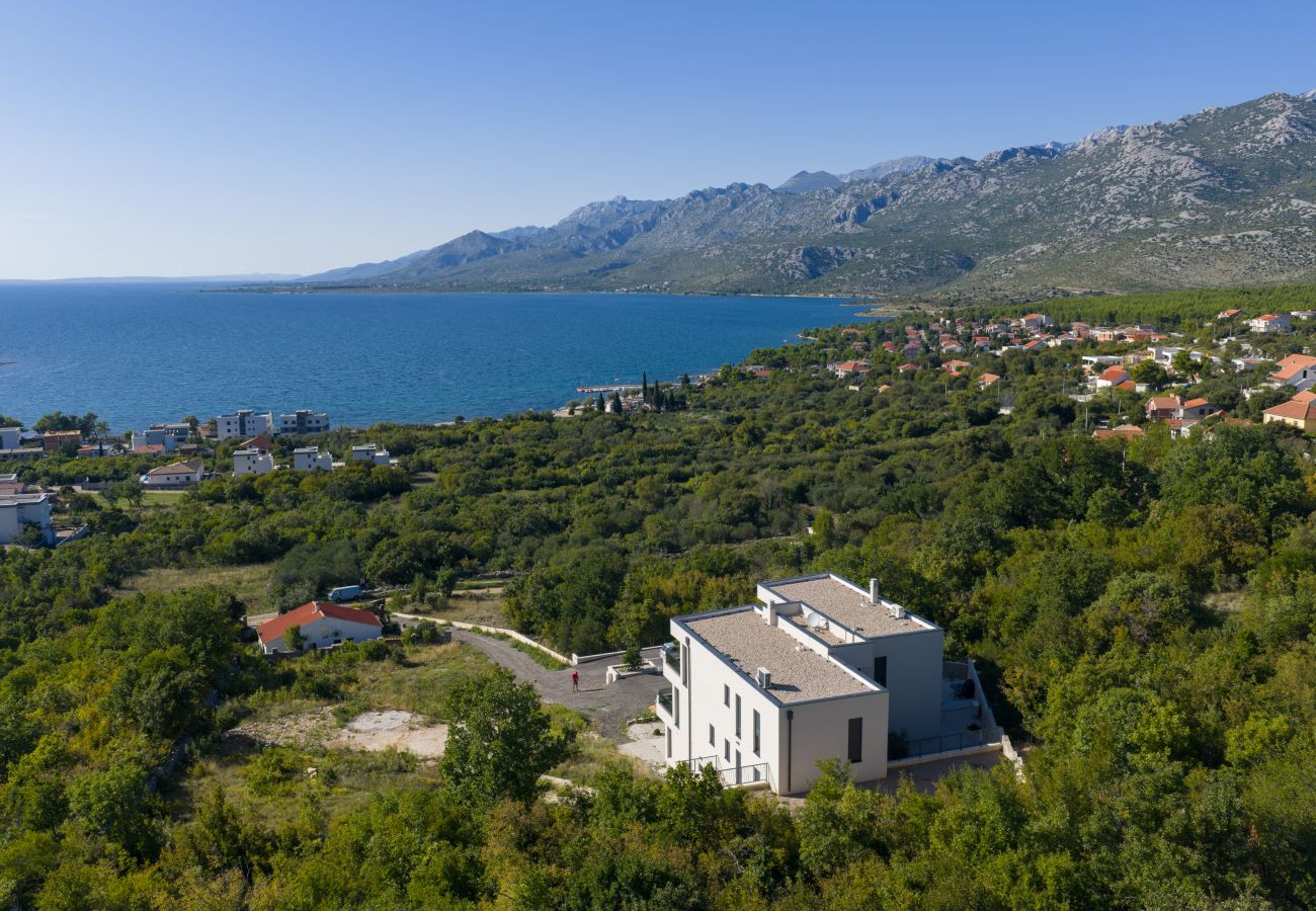 Ferienwohnung in Rovanjska - Ferienwohnung Bay View mit Privatpool