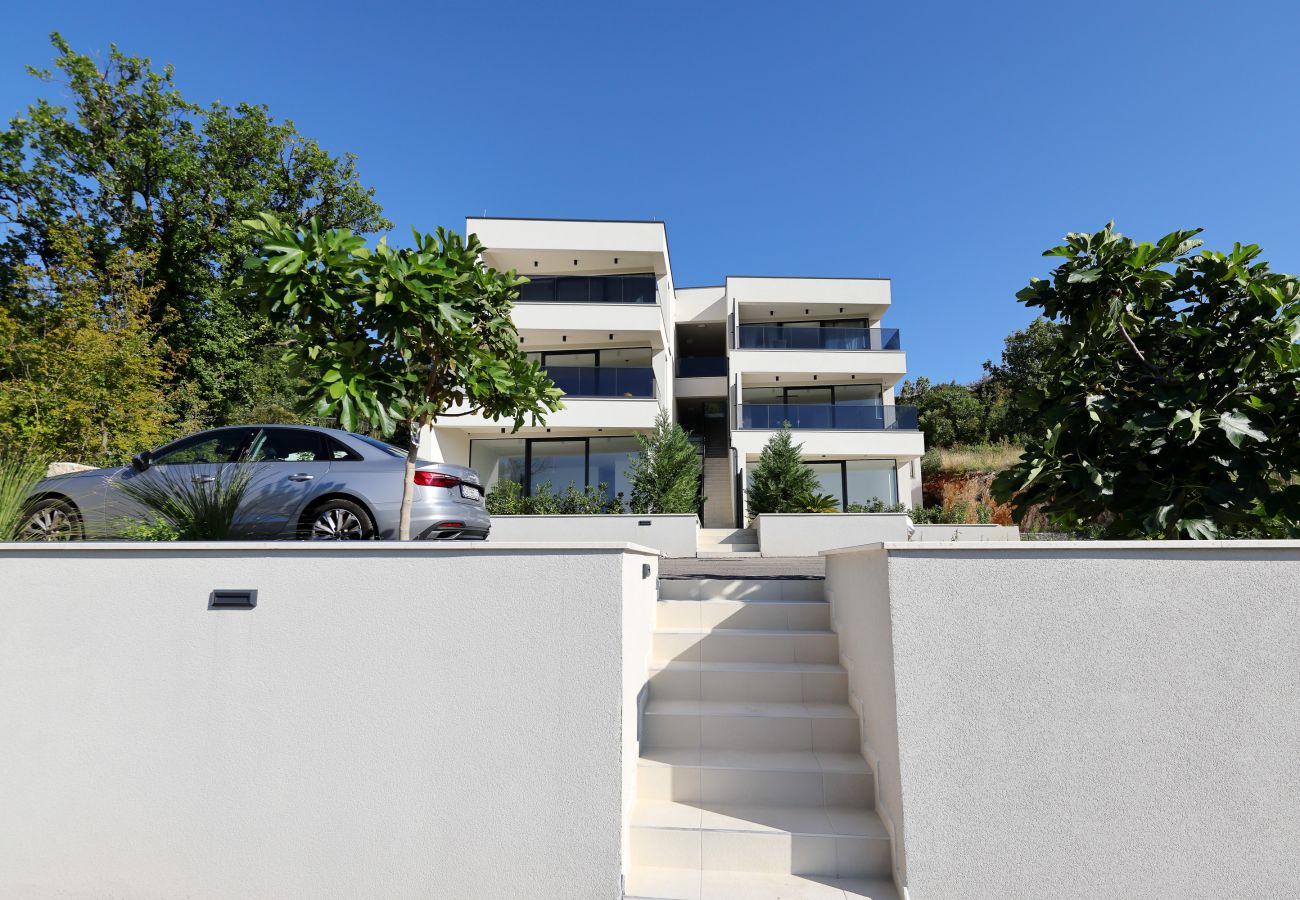 Ferienwohnung in Rovanjska - Ferienwohnung Bay View mit Privatpool