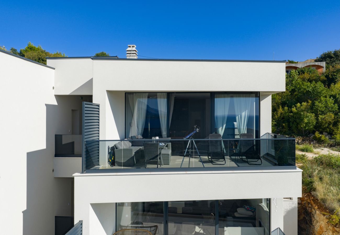 Ferienwohnung in Rovanjska - Ferienwohnung Bay View mit Privatpool