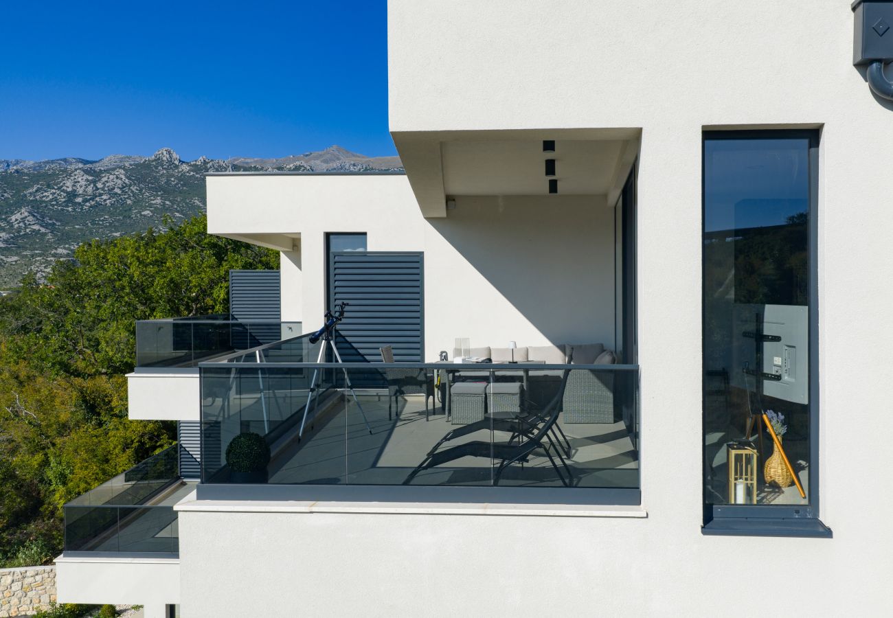 Ferienwohnung in Rovanjska - Ferienwohnung Bay View mit Privatpool
