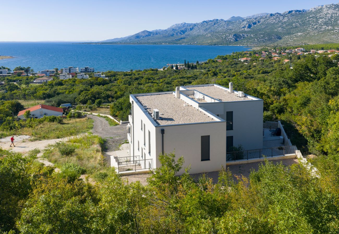Ferienwohnung in Rovanjska - Ferienwohnung Bay View mit Privatpool