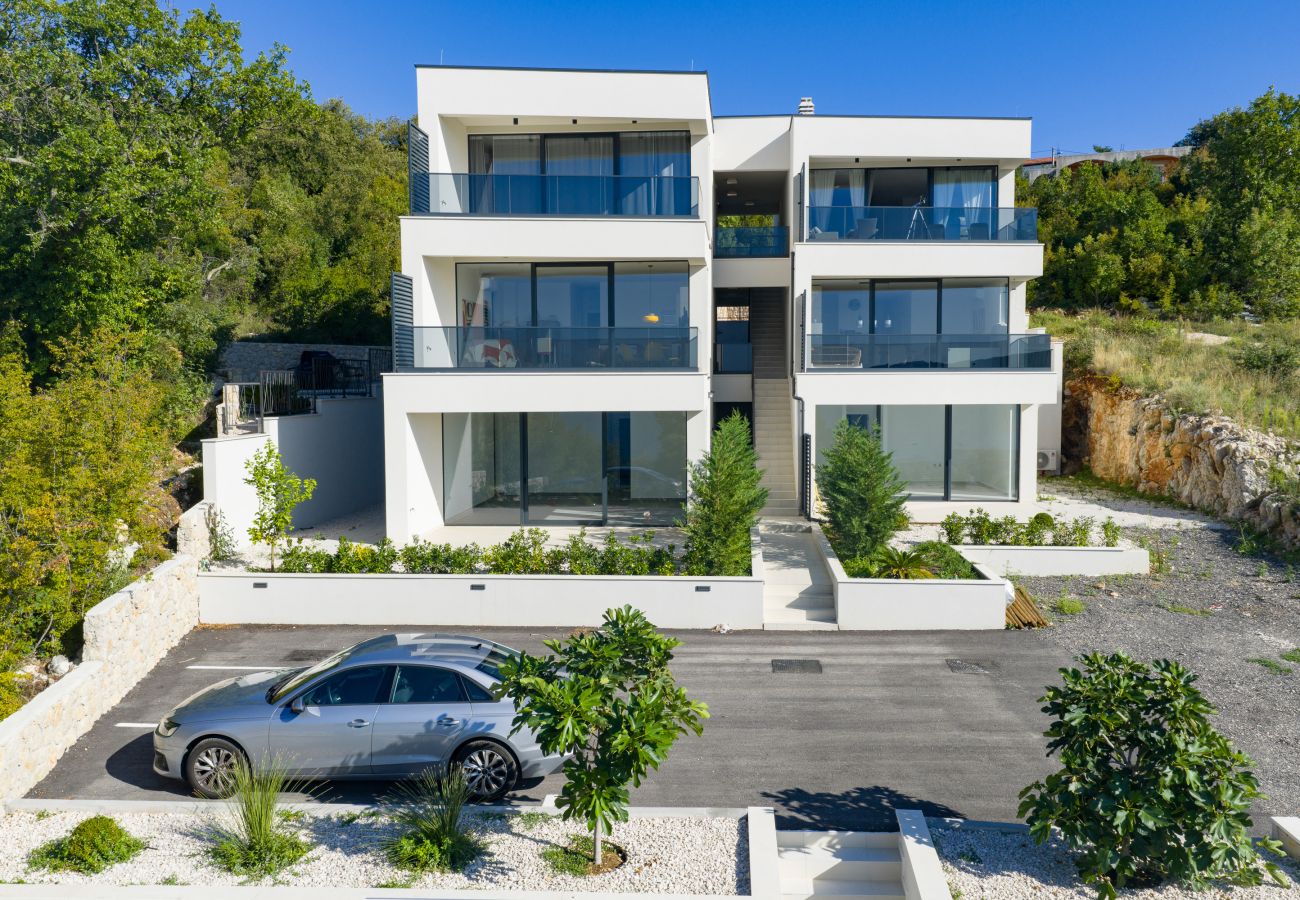 Ferienwohnung in Rovanjska - Ferienwohnung Bay View mit Privatpool