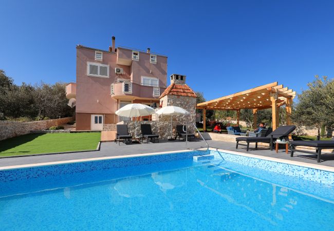 Ferienwohnung in Dobropoljana - Ferienwohnung Luma mit Privatpool