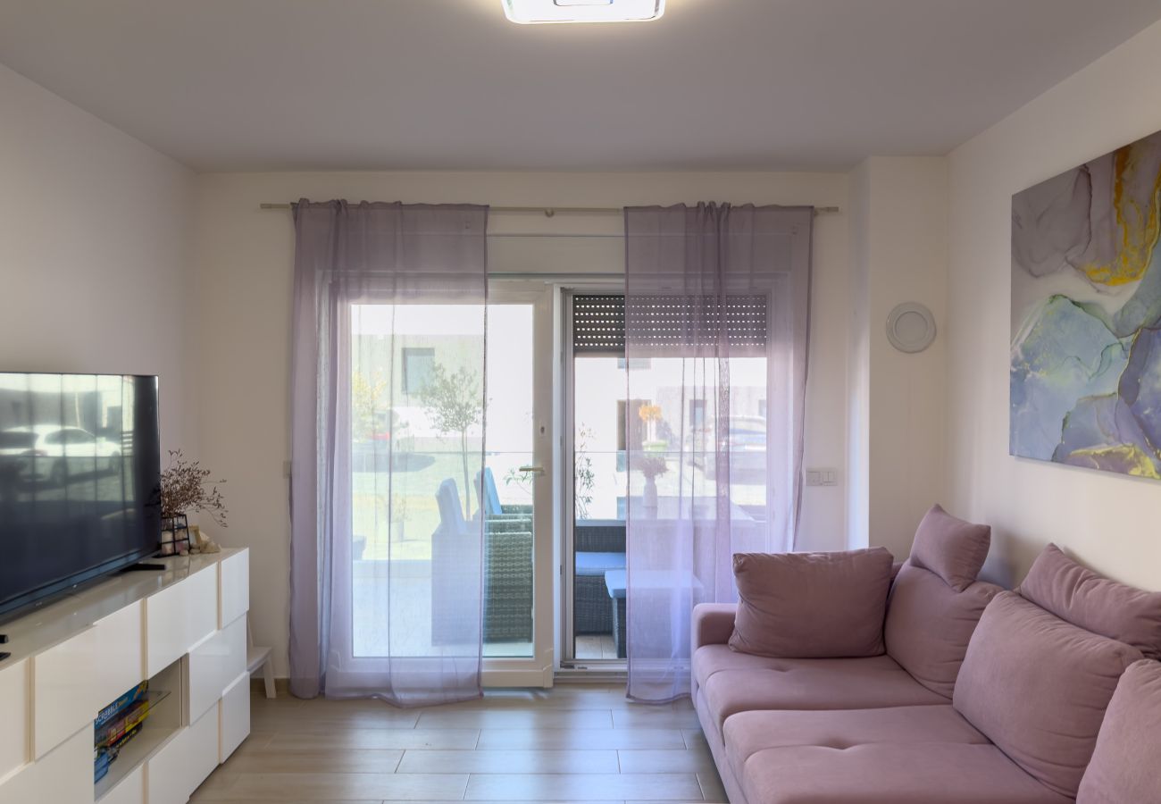 Ferienwohnung in Šimuni - Ferienwohnung Enamare mit Terrasse