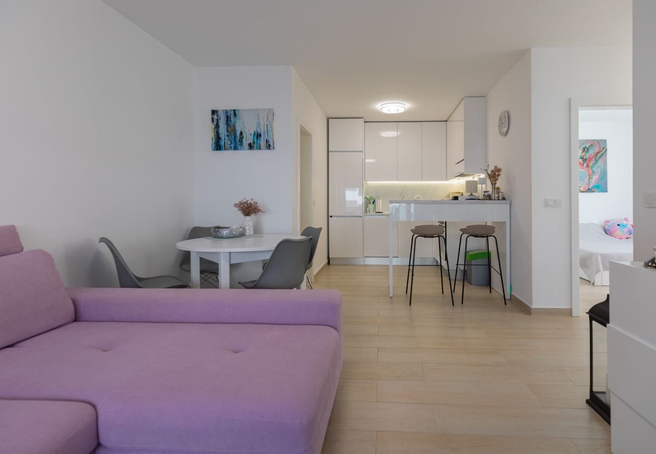Ferienwohnung in Šimuni - Ferienwohnung Enamare mit Terrasse